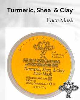 Turmeric, Shea & Clay Face Mask